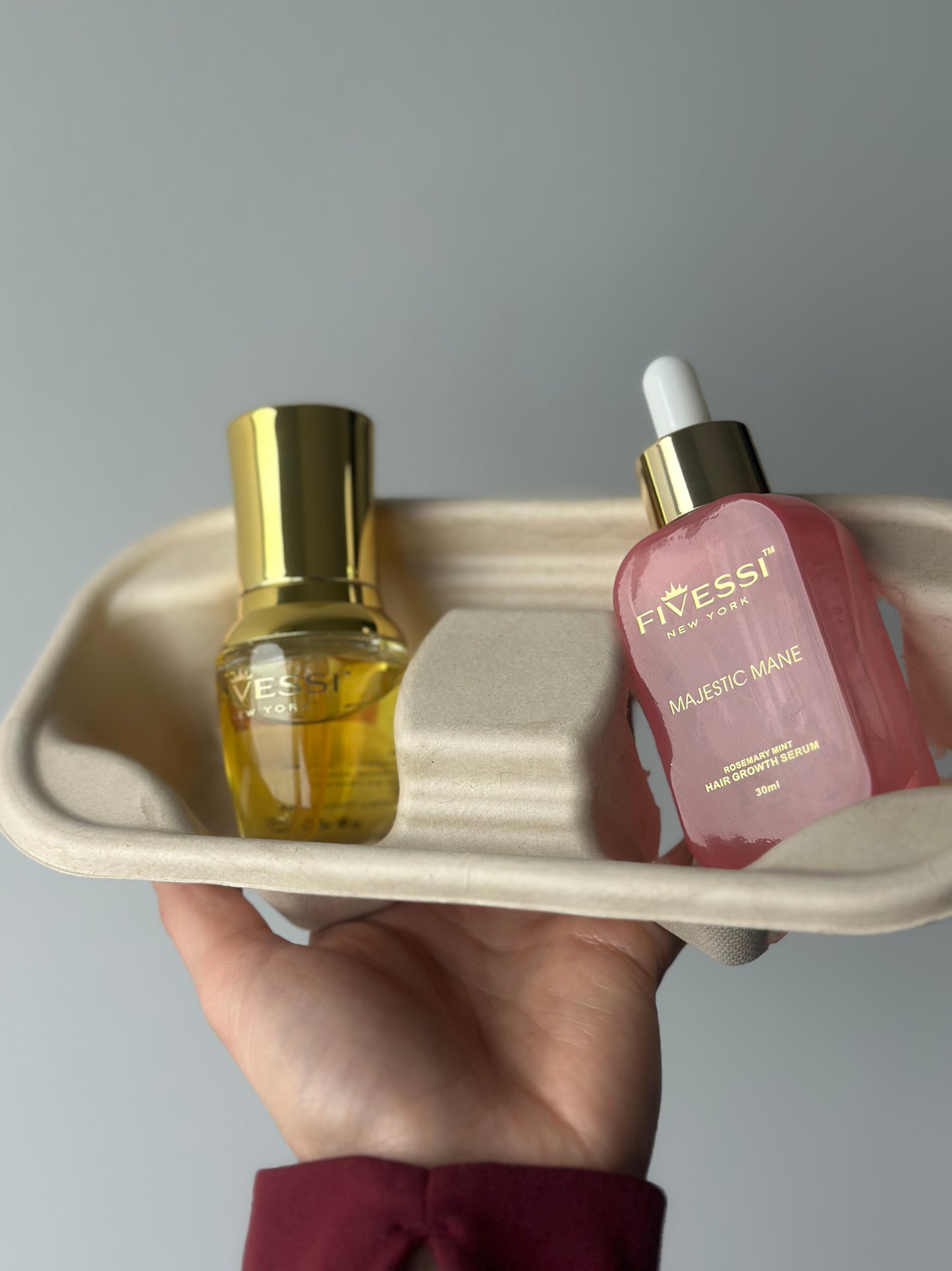 Majestic Mane Scalp Serum + Mini Lolipop Argan Oil