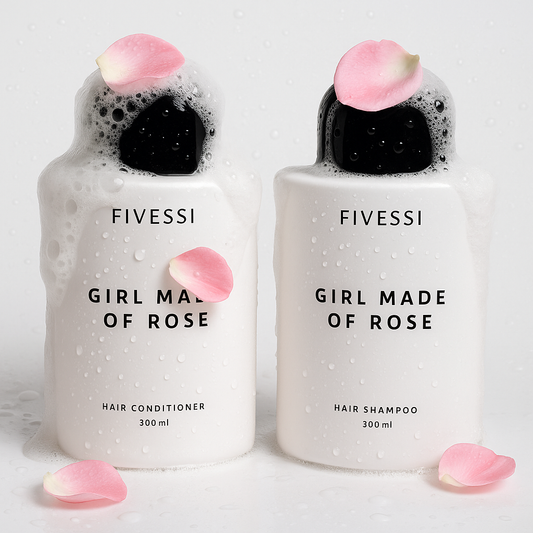 Anti-Dandruff Girl made of Rose Shampoo & Conditioner (300ml)