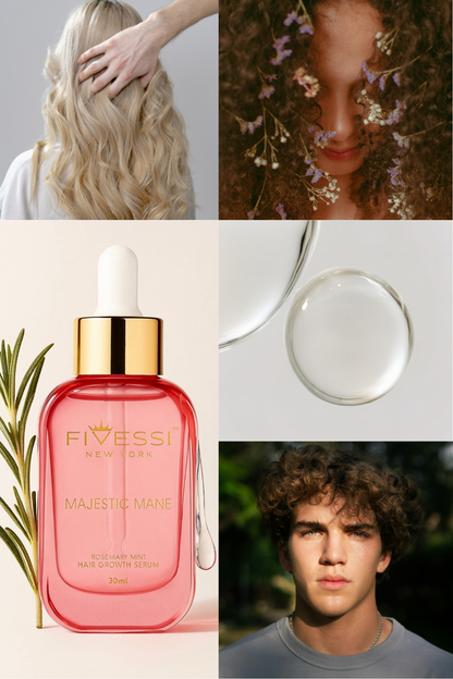 Majestic Mane Scalp Serum + Mini Lolipop Argan Oil