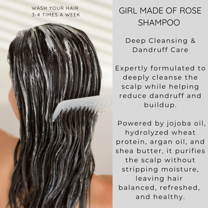 Anti-Dandruff Girl made of Rose Shampoo & Conditioner (300ml)