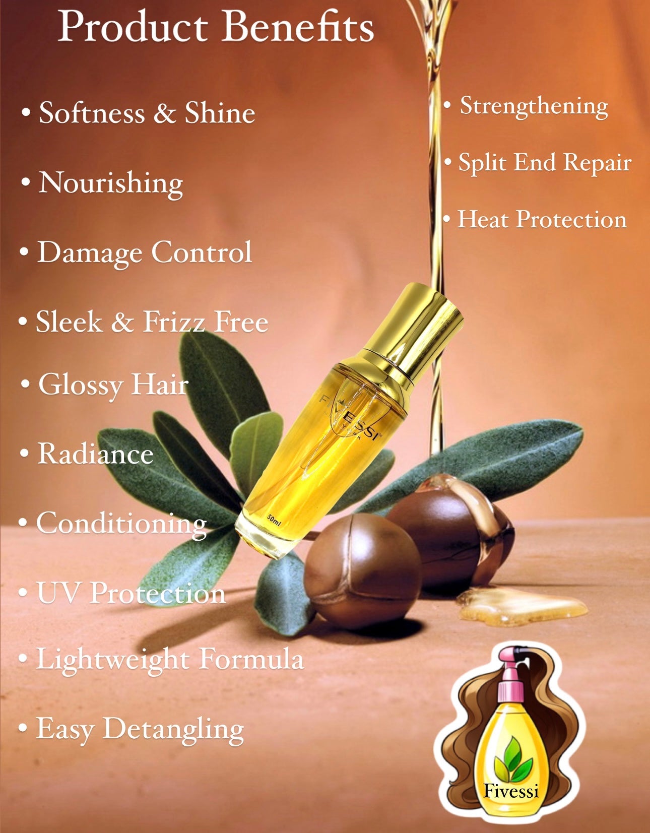 Lolipop Argan Oil for Hair 50ml